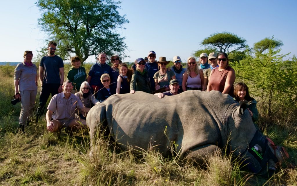 One of our Rhino Conservation Experience Groups